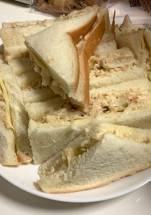 パンの耳でツナサンドもどき-レシピのメイン写真