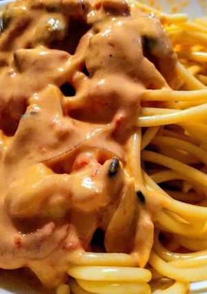 海老のトマトクリームソースパスタ-レシピのメイン写真
