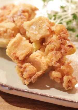 ふわカリッ！高野豆腐とコーンのかき揚げ-レシピのメイン写真