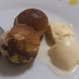 チョコ入りプチホットケーキ♪
