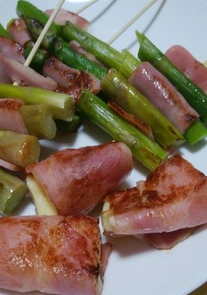 ベーコンのアスパラチーズ巻き-レシピのメイン写真