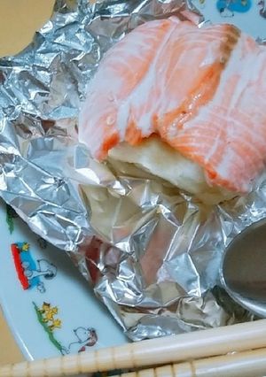 サーモン野ホイル焼き-レシピのメイン写真