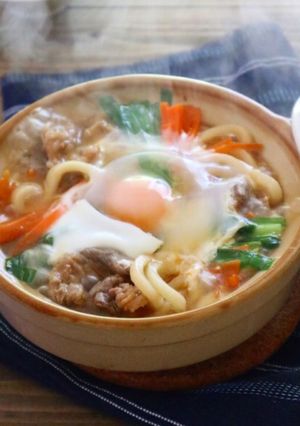 チョンゴル（韓国すき焼き）煮込みうどん-レシピのメイン写真