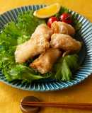 カリカリ衣で新食感♪お肉やわらか唐揚げ