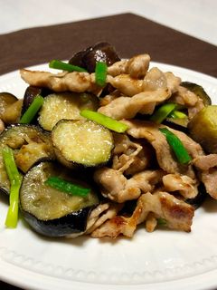 黒酢入り*豚肉と茄子のオイスター炒め-レシピのメイン写真