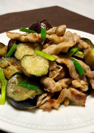 黒酢入り＊豚肉と茄子のオイスター炒め-レシピのメイン写真