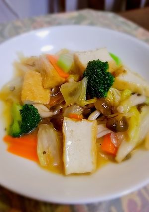 出汁香る…厚揚げと白菜のとろ煮-レシピのメイン写真