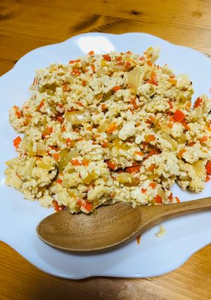 簡単ヘルシー☆幼児食にも　豆腐そぼろ-レシピのメイン写真
