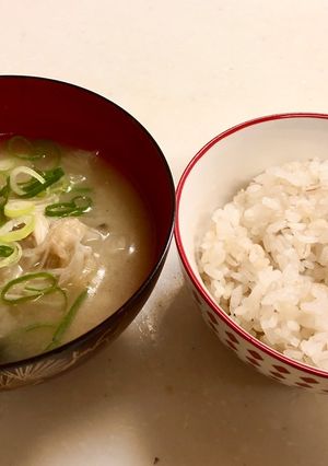 菌活・腸活マニアのご飯と味噌汁-レシピのメイン写真