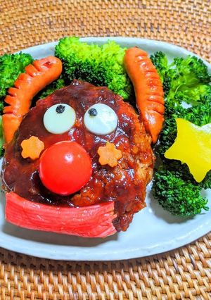 クリスマスレシピ✿トナカイハンバーグ-レシピのメイン写真