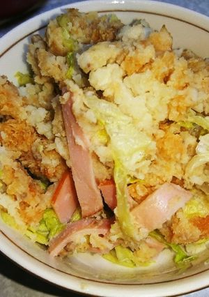 コロッケでポテサラ-レシピのメイン写真