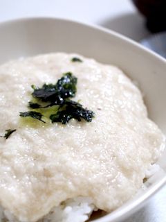 簡単☆出汁とろろご飯-レシピのメイン写真