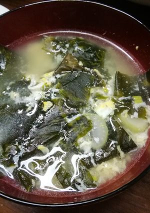 パイカの下準備スープのかきたま-レシピのメイン写真