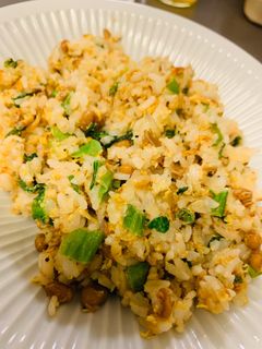 納豆チャーハン☆1歳10ヶ月娘サン忘備録-レシピのメイン写真