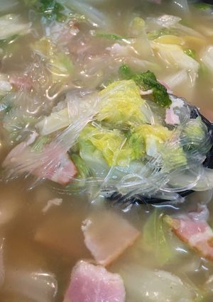 白菜とベーコンのスープ☆コンソメ味-レシピのメイン写真