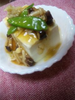 豆腐のきのこあんかけ-レシピのメイン写真