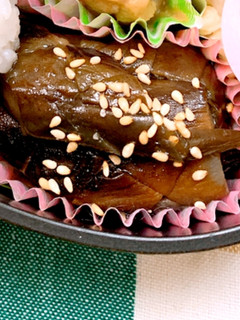 お弁当に!ナスの煮浸し-レシピのメイン写真