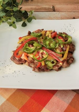 豚肉の和風ピザ-レシピのメイン写真