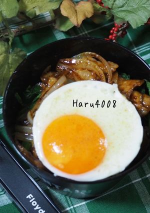 お寝坊さんの簡単スタミナ豚丼-レシピのメイン写真