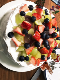 クリスマスケーキ-レシピのメイン写真