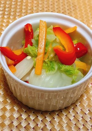箸休めにどうぞ♡ 白菜の甘酢炒め-レシピのメイン写真
