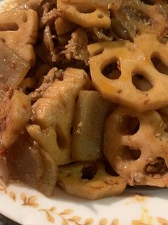 蓮根の豆板醤炒めby acco食堂-レシピのメイン写真