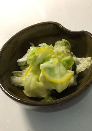 あっという間！キャベツの柚香漬け-レシピのメイン写真