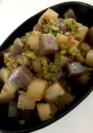 大根とこんにゃくの炒め煮-レシピのメイン写真