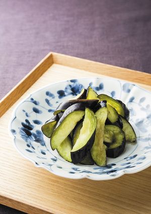 ナスの浅漬け　ゆずコショウ風味-レシピのメイン写真