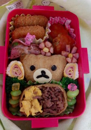 リラクマのキャラ弁♪-レシピのメイン写真