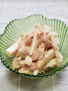 ☆長芋の♪つな・オイマヨ和え☆-レシピのメイン写真