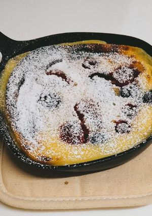 マルチグリル#ミックスベリーのクラフティ-レシピのメイン写真