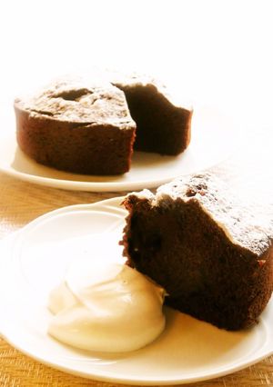 ☺簡単♪甘さ控えめ濃厚ココアケーキ☺-レシピのメイン写真