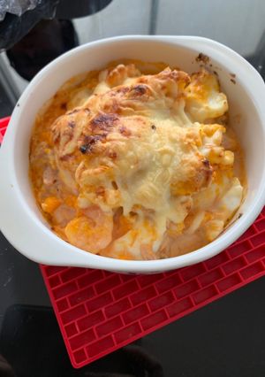 むき海老とゆで卵のツナチーズグラタン-レシピのメイン写真