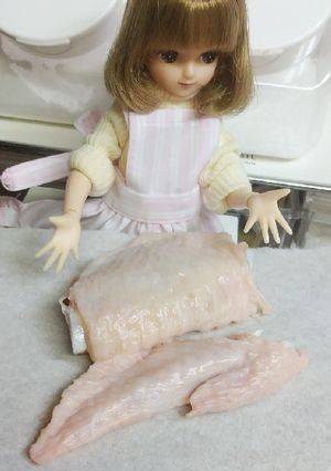 リカちゃん♡手羽先の下処理(｡•ө•｡)-レシピのメイン写真