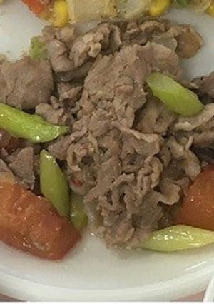 豚肉と宮野菜炒め　　★宇都宮学校給食-レシピのメイン写真