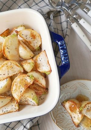かぶの簡単ホットサラダ-レシピのメイン写真