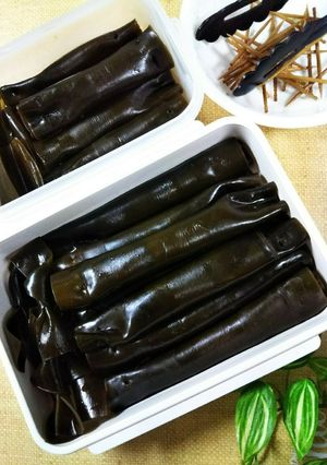 カンパチで昆布巻き出来ました♪-レシピのメイン写真