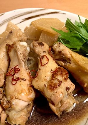 手羽元と大根の豆鼓煮-レシピのメイン写真