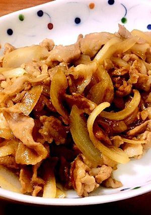 ＊豚肉と玉ねぎの焼肉炒め＊-レシピのメイン写真