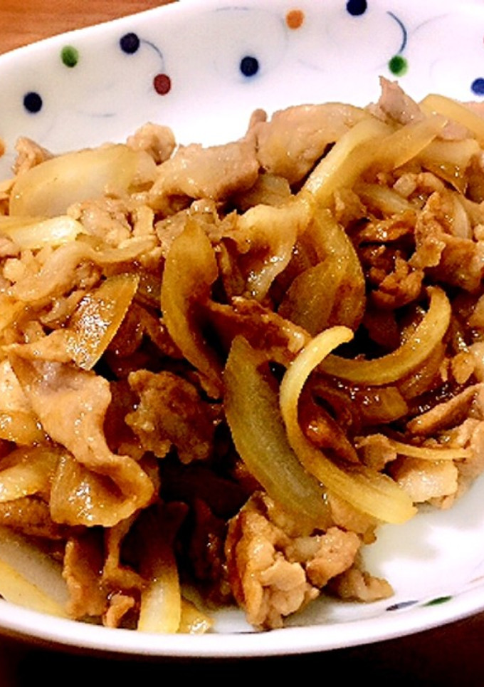 ＊豚肉と玉ねぎの焼肉炒め＊-レシピのメイン写真