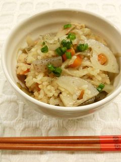 おせち食材の炊き込みご飯-レシピのメイン写真