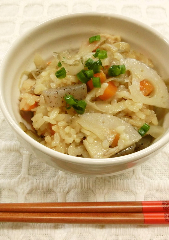 おせち食材の炊き込みご飯-レシピのメイン写真