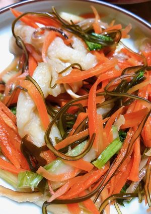 たらの漬物いかにんじん風-レシピのメイン写真