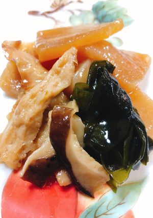 かぶとワカメの炒め煮-レシピのメイン写真