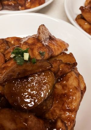 じゃが芋と鶏胸肉の甜麺醤炒め-レシピのメイン写真