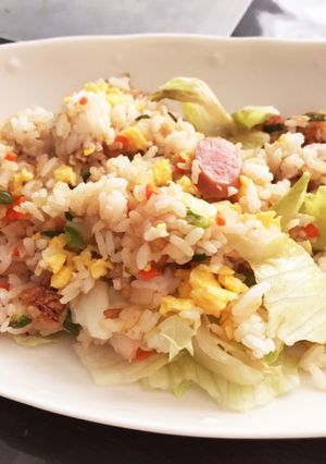 我が家のチャーハン☆桃屋のきざみしょうが-レシピのメイン写真