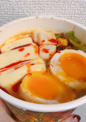 蒙古タンメン チーズの一撃 煮卵-レシピのメイン写真