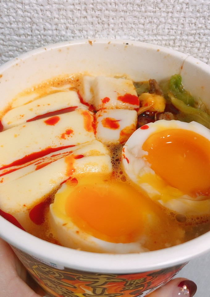 蒙古タンメン チーズの一撃 煮卵-レシピのメイン写真