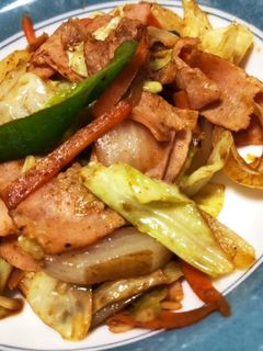 野菜とベーコンのカレー炒め-レシピのメイン写真